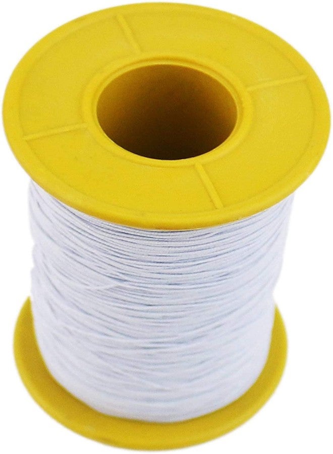 Bobbiny Bobbin Elastic, Stretch Elastic (1 mm,500gm) White - Image 3